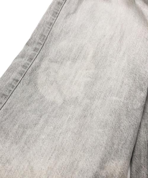 upper hights（アッパーハイツ）upper hights (アッパーハイツ) デニムパンツ グレー サイズ:23の古着・服飾アイテム