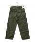 CIOTA (シオタ) スビンコットンバックサテンベイカーパンツ オリーブ サイズ:4：13000円