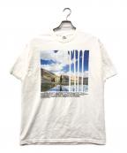 WEBERウェーバー）の古着「プリントTシャツ」｜ホワイト
