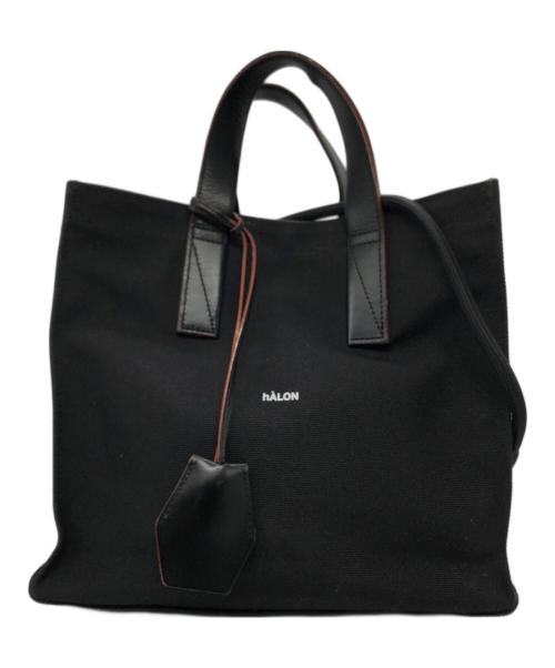 hALON（アーロン）hALON (アーロン) HOLIDAY MINI TOTE ブラックの古着・服飾アイテム