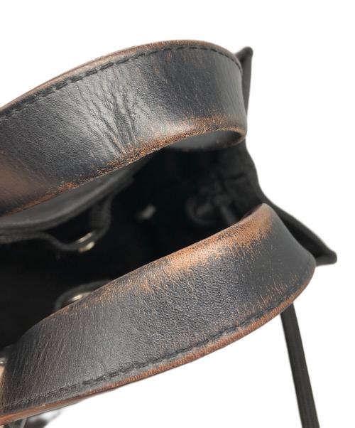 hALON（アーロン）hALON (アーロン) HOLIDAY MINI TOTE ブラックの古着・服飾アイテム