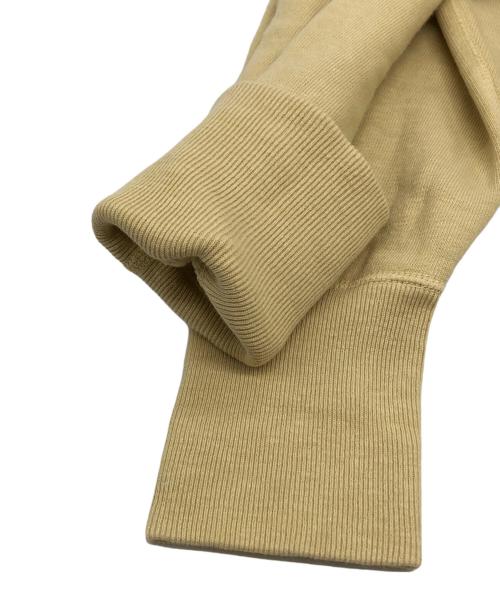 45R（フォーティファイブ・アール）45R (フォーティファイブ・アール) ウマッコちゃんプリントの908裏毛クルースウェット ベージュ サイズ:★★の古着・服飾アイテム