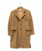 JIL SANDERジルサンダー）の古着「キャメルチェスターコート」｜ベージュ