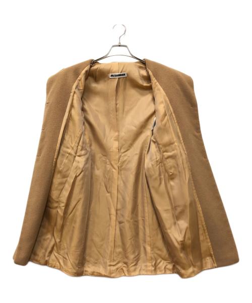 JIL SANDER（ジルサンダー）JIL SANDER (ジルサンダー) キャメルチェスターコート ベージュ サイズ:36の古着・服飾アイテム