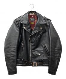 Schott（ショット）の古着「613SJH SPECIAL HORSEHIDE ONESTAR」｜ブラック