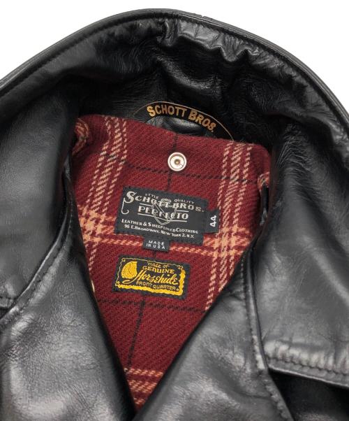 Schott（ショット）Schott (ショット) 613SJH SPECIAL HORSEHIDE ONESTAR ブラック サイズ:44の古着・服飾アイテム