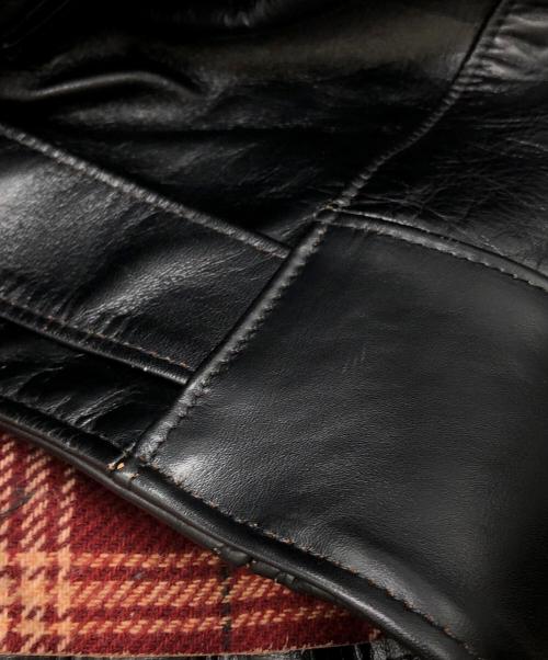 Schott（ショット）Schott (ショット) 613SJH SPECIAL HORSEHIDE ONESTAR ブラック サイズ:44の古着・服飾アイテム