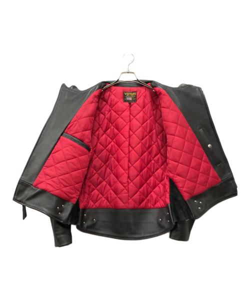 VANSON（バンソン）VANSON (バンソン) 別注TYPE Chopper  ライダースジャケット ブラック サイズ:Lの古着・服飾アイテム