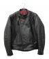 VANSON（バンソン）の古着「別注TYPE Chopper  ライダースジャケット」｜ブラック