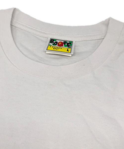 A BATHING APE（アベイシングエイプ）A BATHING APE (アベイシングエイプ) 21st Ape Century Tee ホワイト サイズ:Lの古着・服飾アイテム