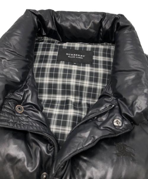 BURBERRY BLACK LABEL（バーバリーブラックレーベル）BURBERRY BLACK LABEL (バーバリーブラックレーベル) ダウンベスト ブラック サイズ:Mの古着・服飾アイテム