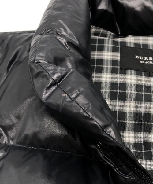 BURBERRY BLACK LABEL（バーバリーブラックレーベル）BURBERRY BLACK LABEL (バーバリーブラックレーベル) ダウンベスト ブラック サイズ:Mの古着・服飾アイテム