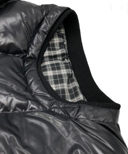 BURBERRY BLACK LABEL（バーバリーブラックレーベル）BURBERRY BLACK LABEL (バーバリーブラックレーベル) ダウンベスト ブラック サイズ:Mの古着・服飾アイテム