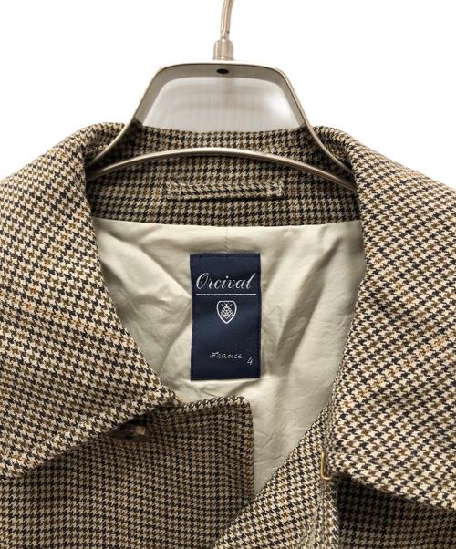 ORCIVAL（オーシバル）ORCIVAL (オーシバル) ステンカラーコート ベージュ サイズ:4の古着・服飾アイテム