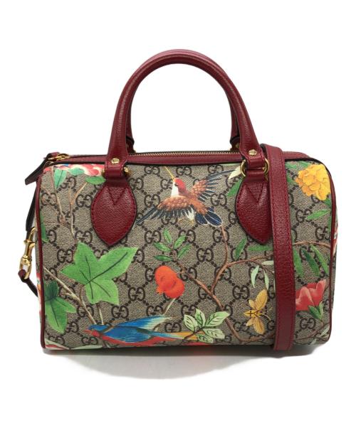 GUCCI（グッチ）GUCCI (グッチ) GGスプリーム2WAYショルダーバッグ ベージュの古着・服飾アイテム