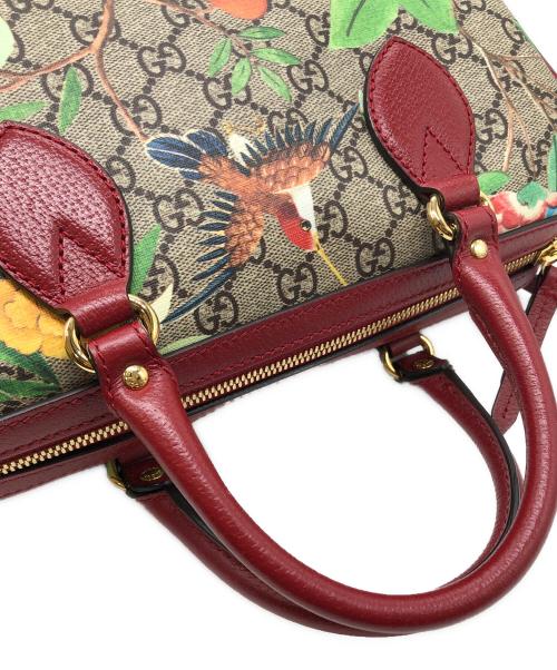 GUCCI（グッチ）GUCCI (グッチ) GGスプリーム2WAYショルダーバッグ ベージュの古着・服飾アイテム