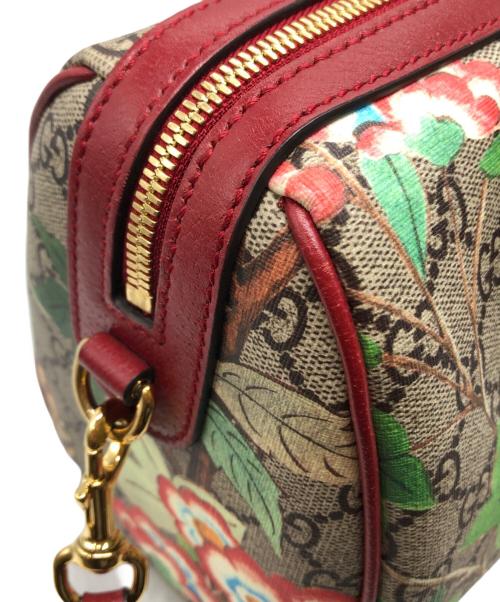 GUCCI（グッチ）GUCCI (グッチ) GGスプリーム2WAYショルダーバッグ ベージュの古着・服飾アイテム