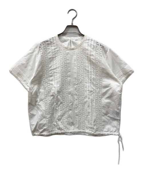 45R（フォーティファイブ・アール）45R (フォーティファイブ・アール) インドカディdeTシャツ ホワイト サイズ:下記参照の古着・服飾アイテム