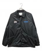 Liberaidersリベレイダース）の古着「クルーナイロンコーチジャケット」｜ブラック