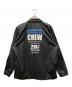 Liberaiders (リベレイダース) クルーナイロンコーチジャケット ブラック サイズ:XL：11000円