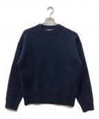 THE SHINZONEザ シンゾーン）の古着「ELBOW PATCH KNIT PULLOVER」｜ネイビー