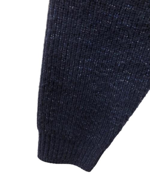 THE SHINZONE（ザ シンゾーン）THE SHINZONE (ザ シンゾーン) ELBOW PATCH KNIT PULLOVER ネイビー サイズ:FREEの古着・服飾アイテム