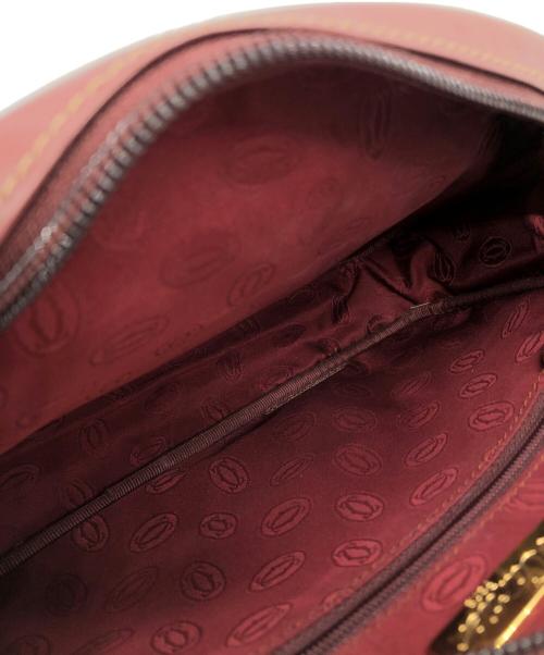 Cartier（カルティエ）Cartier (カルティエ) ショルダーバッグ レッド サイズ:下記参照の古着・服飾アイテム