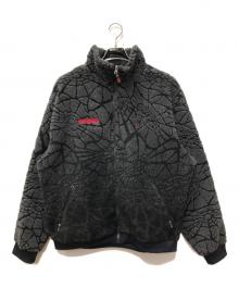 SUPREME×SPYDER（シュプリーム×スパイダー）の古着「Web Polar Fleece Jacket」｜グレー