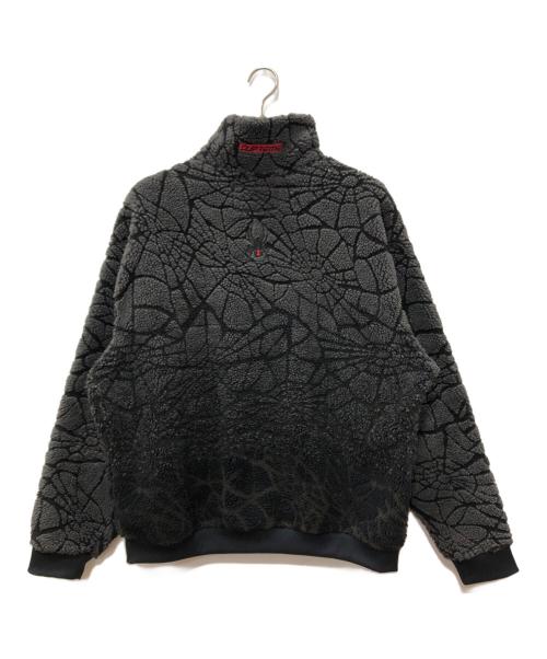 SUPREME（シュプリーム）Supreme (シュプリーム) SPYDER (スパイダー) Web Polar Fleece Jacket グレー サイズ:XLの古着・服飾アイテム
