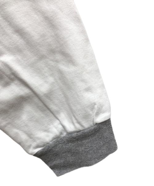 The Ennoy Professional（ザ エンノイ プロフェッショナル）THE ENNOY PROFESSIONAL (ザ エンノイ プロフェッショナル) エンブロイダリーロゴ クルーネック カットソー ホワイト サイズ:ＸＬの古着・服飾アイテム