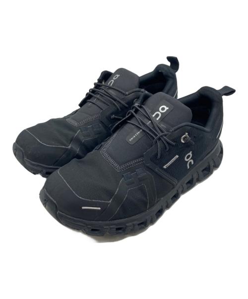 on（オン）On (オン) cloud 6 waterproof ブラック サイズ:24.5cmの古着・服飾アイテム