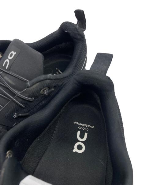 on（オン）On (オン) cloud 6 waterproof ブラック サイズ:24.5cmの古着・服飾アイテム
