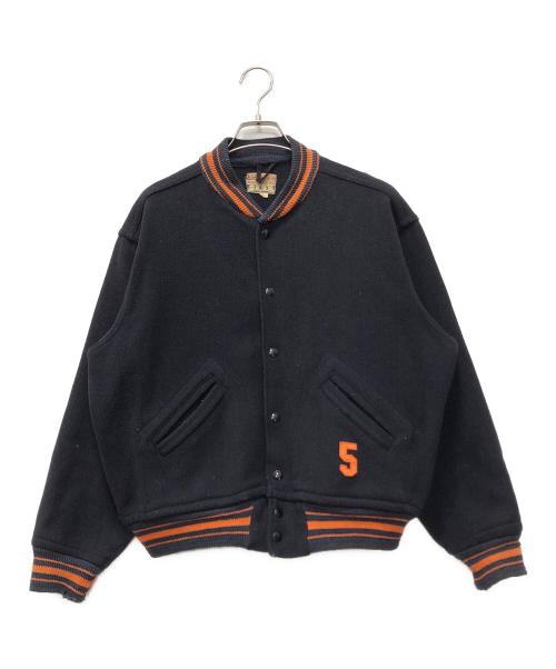 Webb&wolfe（ウェブアンドウルフ）Webb&wolfe (ウェブアンドウルフ) スタジャン ネイビー サイズ:Lの古着・服飾アイテム