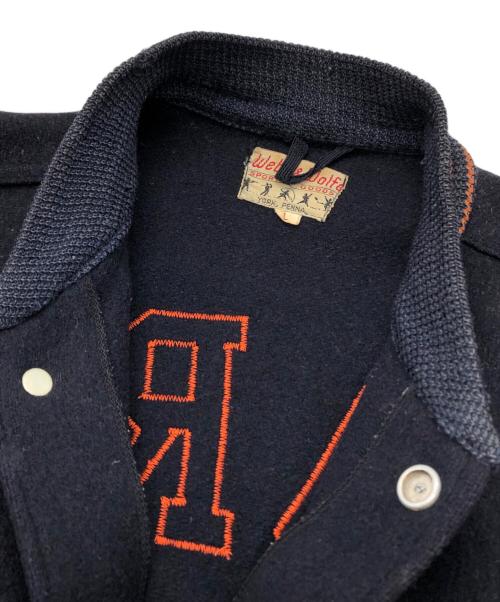 Webb&wolfe（ウェブアンドウルフ）Webb&wolfe (ウェブアンドウルフ) スタジャン ネイビー サイズ:Lの古着・服飾アイテム