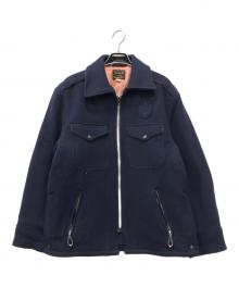 STYLE EYES（スタイルアイズ）の古着「メルトンジャケット」｜ネイビー