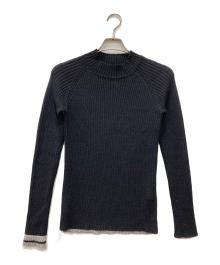 Y's（ワイズ）の古着「長袖ハイネックリブニット」｜ブラック