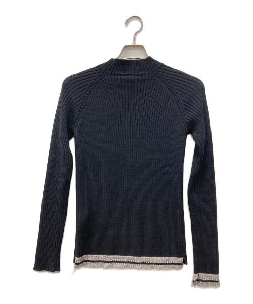 Y's（ワイズ）Y's (ワイズ) 長袖ハイネックリブニット ブラック サイズ:Mの古着・服飾アイテム