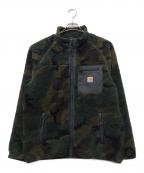 Carhartt WIPカーハート ワークインプログレス）の古着「プレンティス ライナー ボア ジャケット」｜グリーン