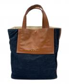 MARNIマルニ）の古着「ハンドバッグ」｜インディゴ