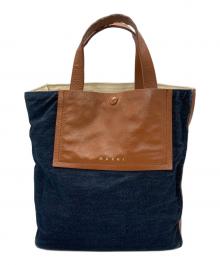 MARNI（マルニ）の古着「ハンドバッグ」｜インディゴ