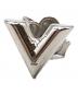 LOUIS VUITTON (ルイ ヴィトン) ピアス シルバー サイズ:下記参照：15000円