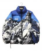 FIRST DOWNファーストダウン）の古着「リバーシブルダウンジャケット」｜ブルー