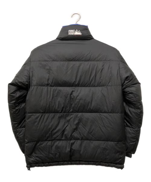 FIRST DOWN（ファーストダウン）FIRST DOWN (ファーストダウン) リバーシブルダウンジャケット ブルー サイズ:Mの古着・服飾アイテム