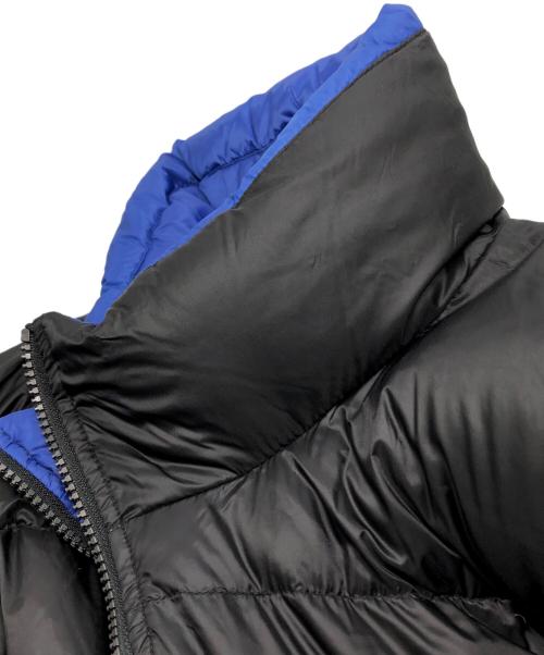 FIRST DOWN（ファーストダウン）FIRST DOWN (ファーストダウン) リバーシブルダウンジャケット ブルー サイズ:Mの古着・服飾アイテム