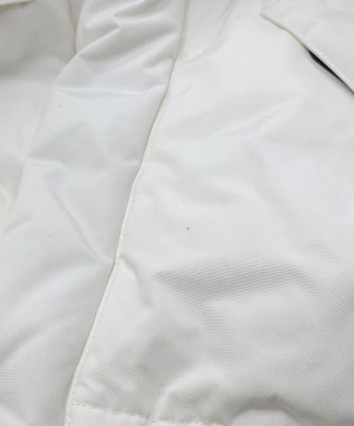 Schott（ショット）Schott (ショット) フードダウンジャケット ホワイト サイズ:Mの古着・服飾アイテム