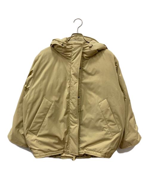 Spick and Span（スピック＆スパン）Spick and Span (スピック＆スパン) 撥水フーデッドダウンハーフコート ベージュ サイズ:36の古着・服飾アイテム