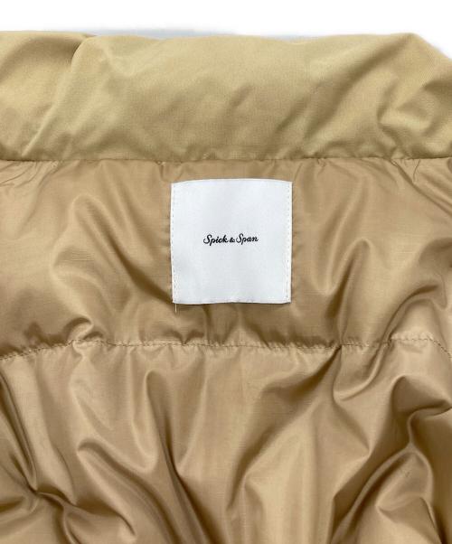 Spick and Span（スピック＆スパン）Spick and Span (スピック＆スパン) 撥水フーデッドダウンハーフコート ベージュ サイズ:36の古着・服飾アイテム