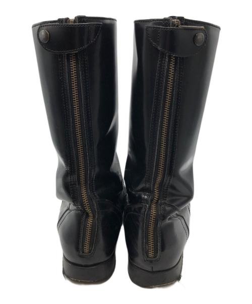 JIL SANDER（ジルサンダー）JIL SANDER (ジルサンダー) バックジップブーツ ブラック サイズ:42の古着・服飾アイテム
