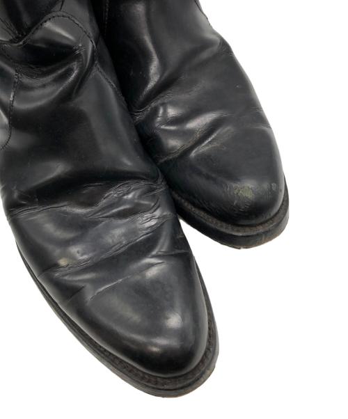 JIL SANDER（ジルサンダー）JIL SANDER (ジルサンダー) バックジップブーツ ブラック サイズ:42の古着・服飾アイテム