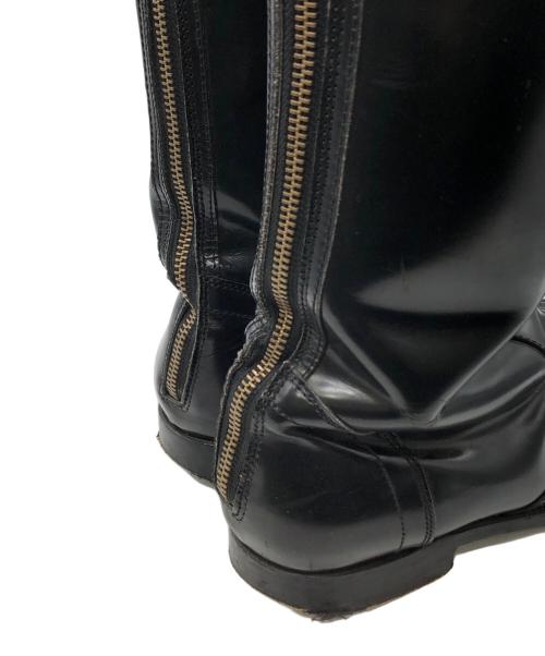 JIL SANDER（ジルサンダー）JIL SANDER (ジルサンダー) バックジップブーツ ブラック サイズ:42の古着・服飾アイテム